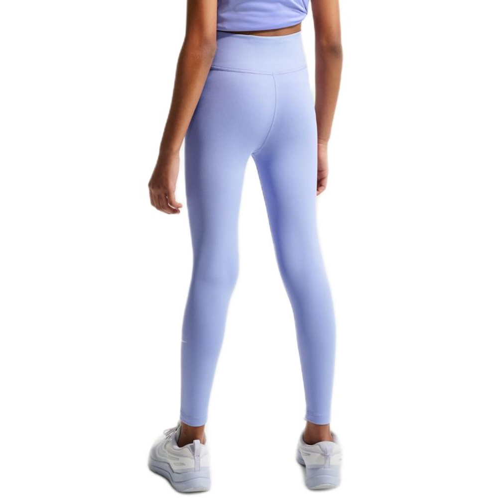 Детские брюки Nike Kids One Dri-Fit Tight — light thistle/white