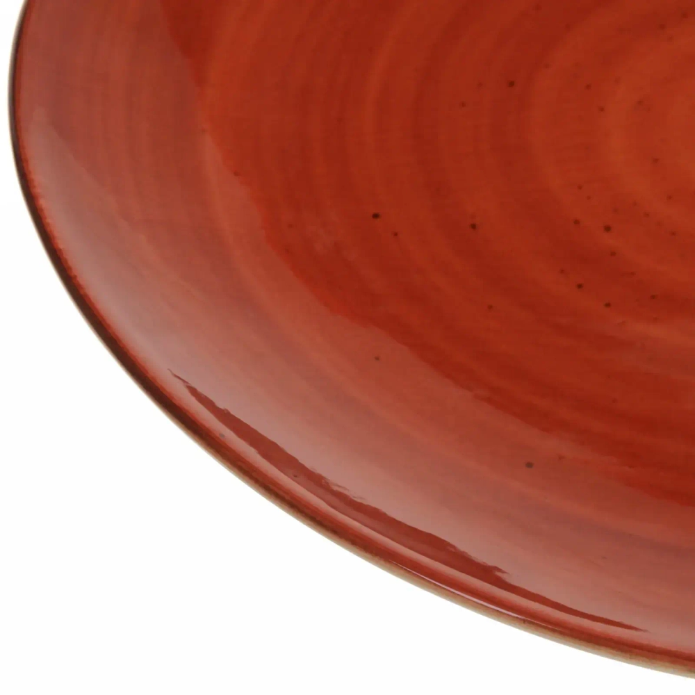 Тарелка керамическая «Corsica orange» 26*2см