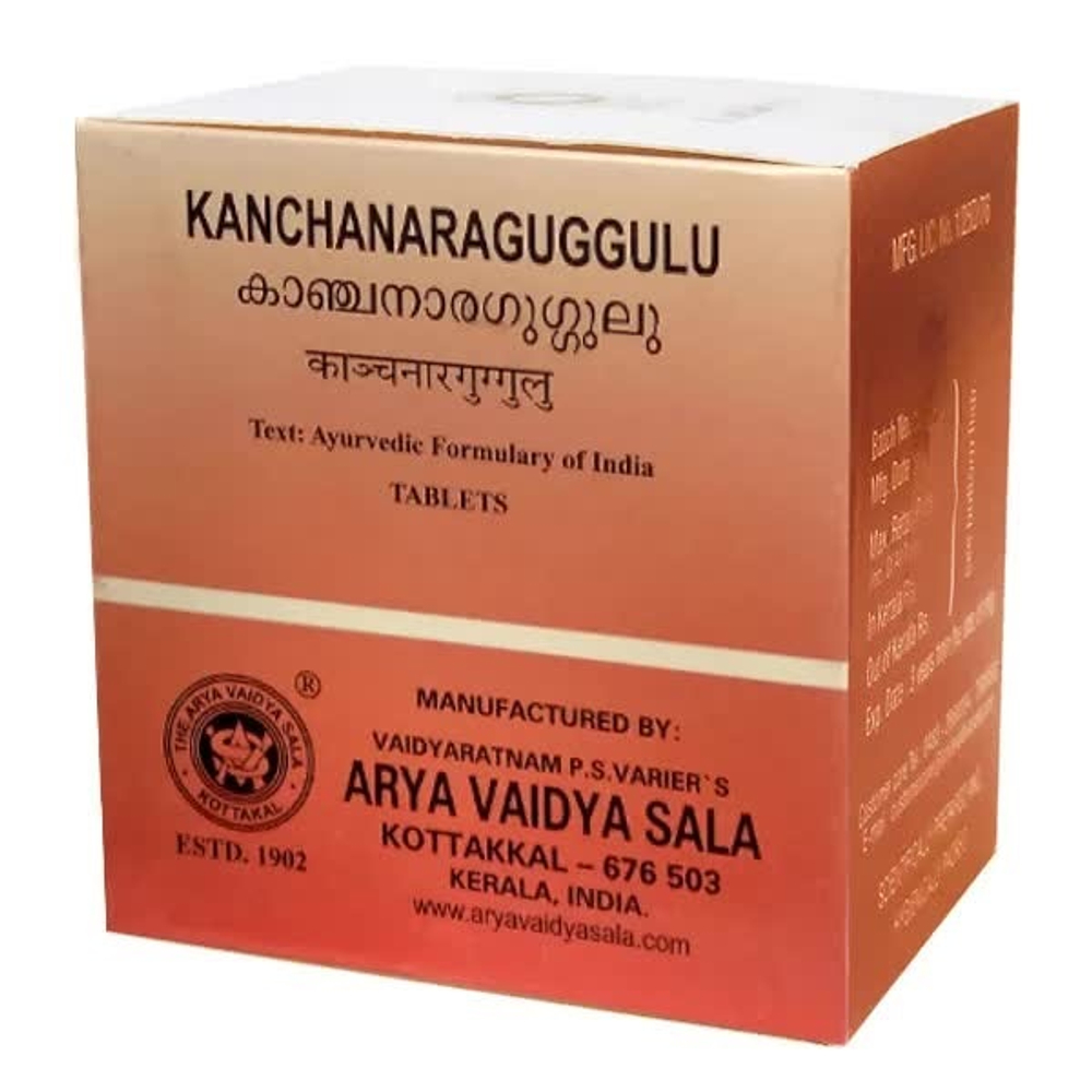 БАД Kottakkal Kanchanaraguggulu (Канчанарагуггулу, Канчнар гуггулу) 100 таб