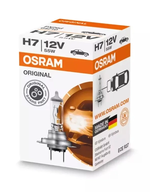 Галогенная лампа H7 55W 12V PX26d Osram