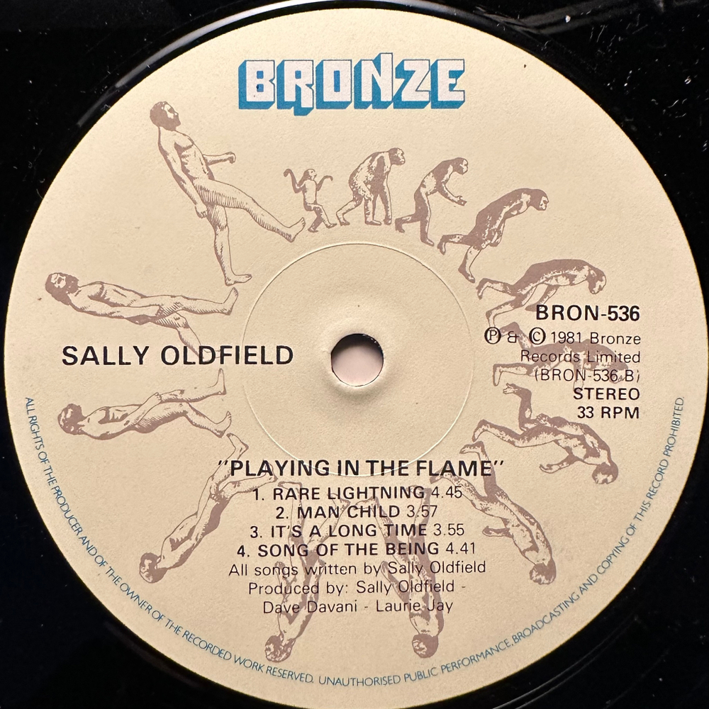 Sally Oldfield - Playing In The Flame (Скандинавия 1981г.)