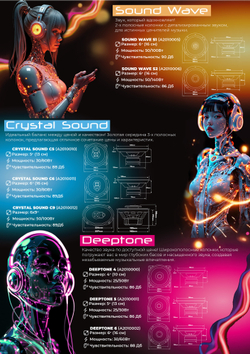 Колонки ARNEZI Deeptone 6, 16 см широкополосные, 2шт, 16 см (6 дюйм.), Max Вт ARNEZI A2010002