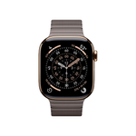 Умные часы Apple Watch Series 11 GPS + Cellular, 42mm, Gold Titanium Case with Slate Link Bracelet