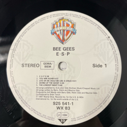 Винтажная виниловая пластинка LP Bee Gees E S P (Германия 1987)