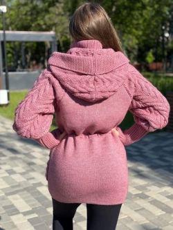 Кардиган куртка анорак вязаный