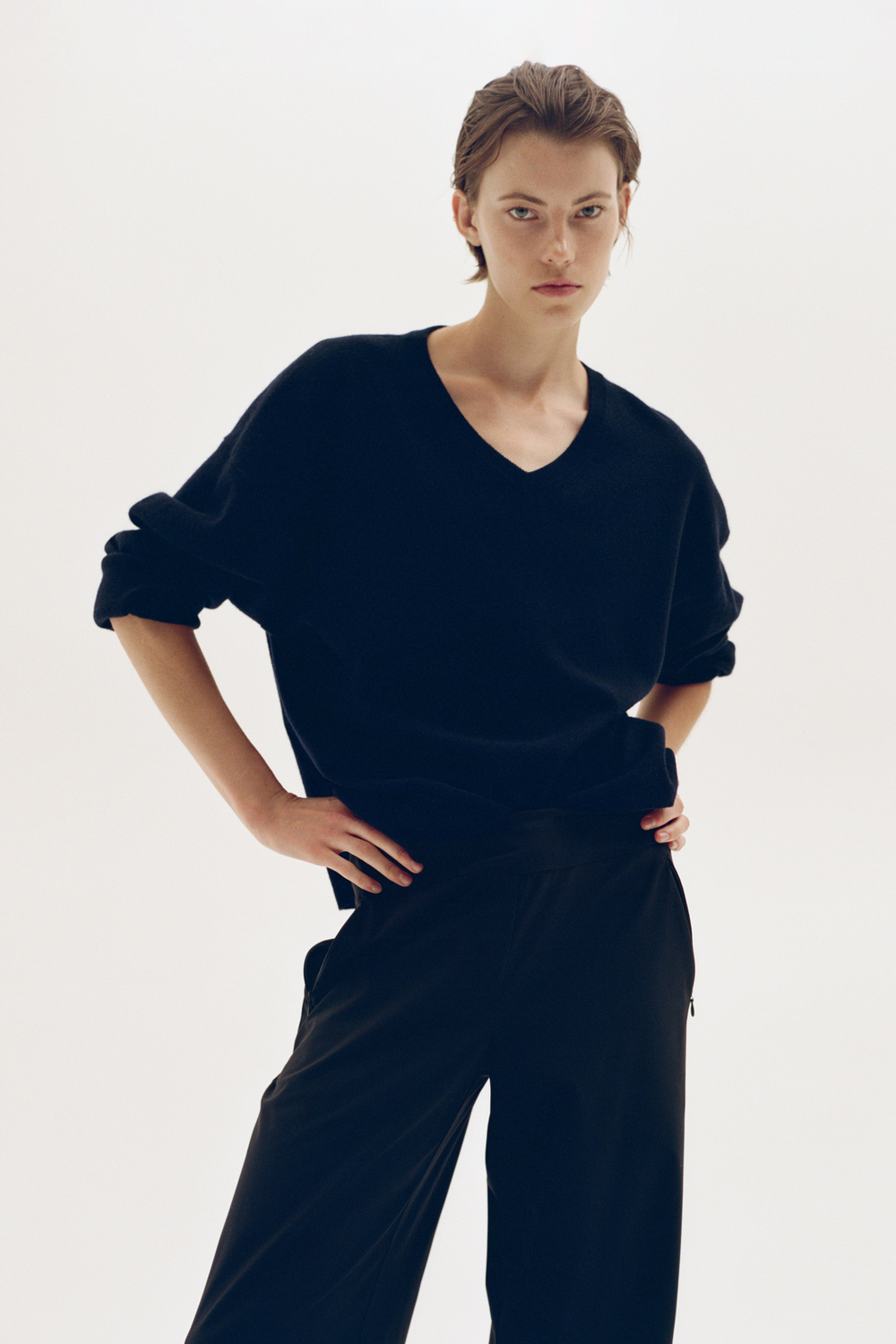 Широкие брюки Four-way Stretch - H&M