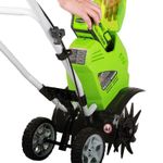 Аккумуляторный культиватор Greenworks G40TLK6, 40v, АКБ 5 А·ч и ЗУ