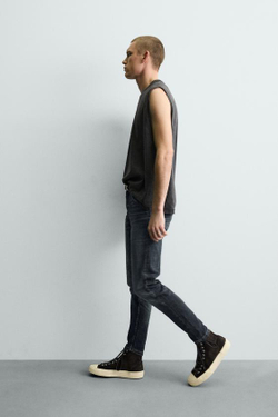ZARA ДЖИНСЫ SKINNY FIT, СИНИЙ