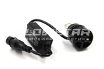 Светодиодные лампы H8/H9/H11/H16 Sariti K7 с обманкой, с вентилятором, 5300K, 12V, 56W (комплект, 2шт)