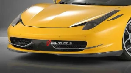 Карбоновые канарды на воздухозаборники для Ferrari 458 2009-2015 Феррари