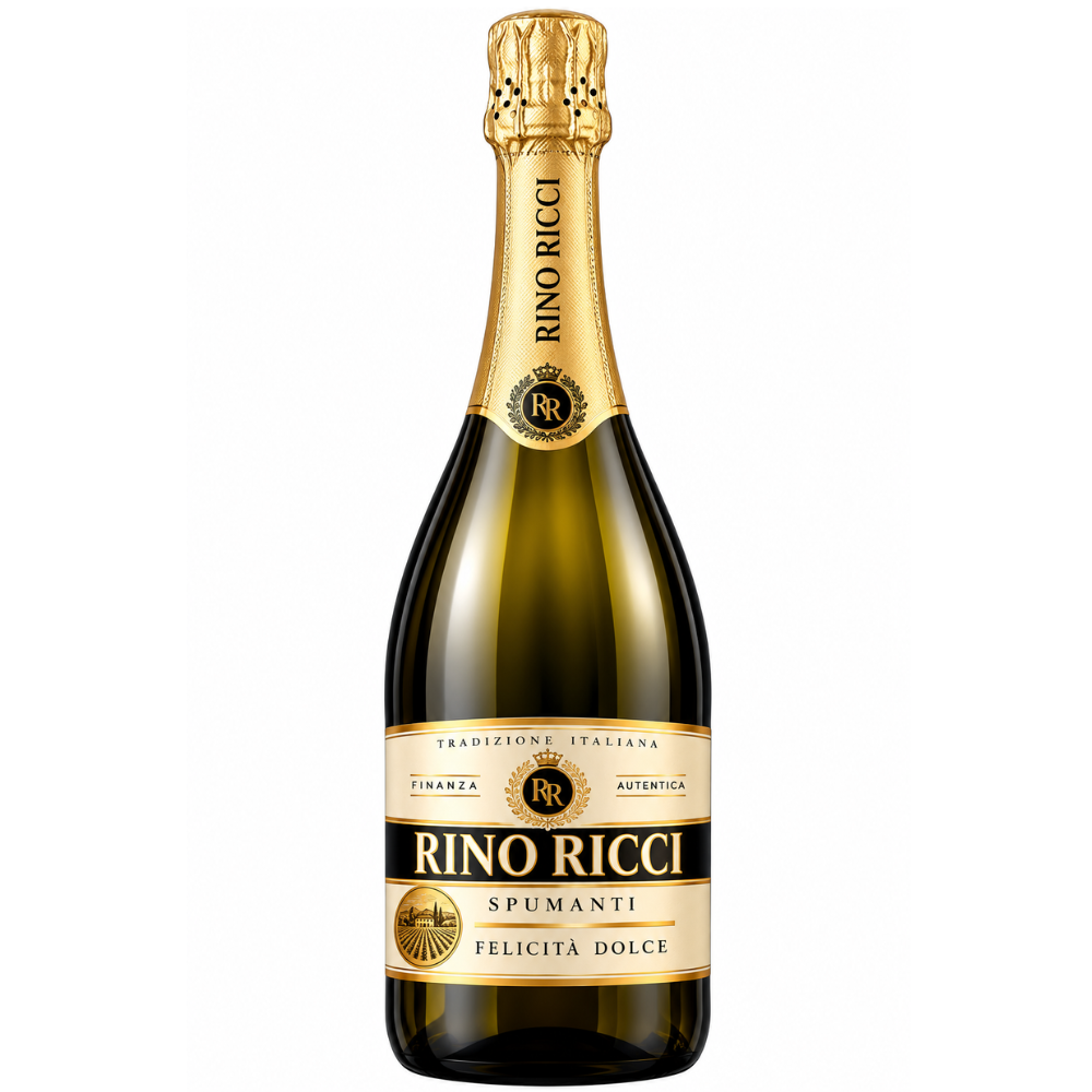 Винный напиток белый газированный  Rino Ricci Felicita Spumante 0,75 л