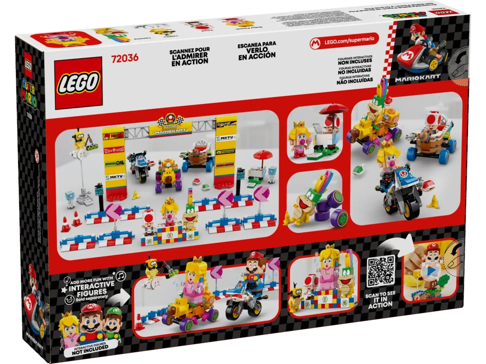 Конструктор LEGO Super Mario 72036 Принцесса Пич и Гран-при