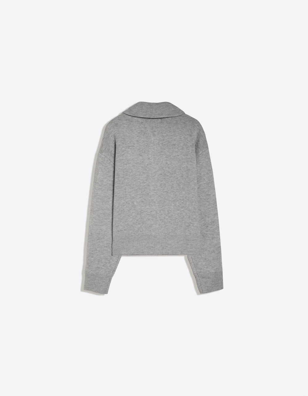 Мужской вязаный кардиган boxy fit на молнии - BERSHKA