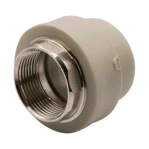 Муфта комб. вн 40х1 1/4'' под ключ EVER® СЕРЫЙ (Россия)