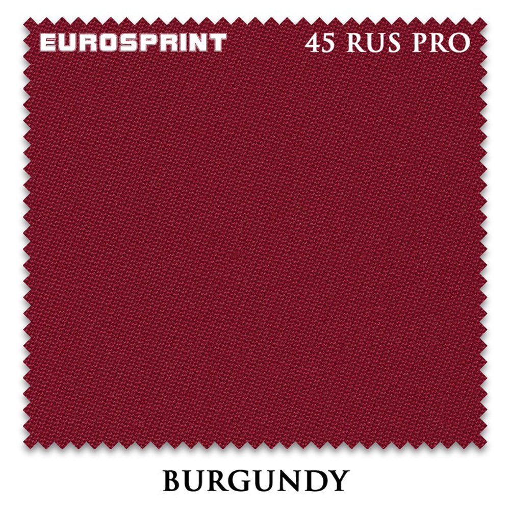 Сукно "Eurosprint 45" Rus Pro 198см Burgundy