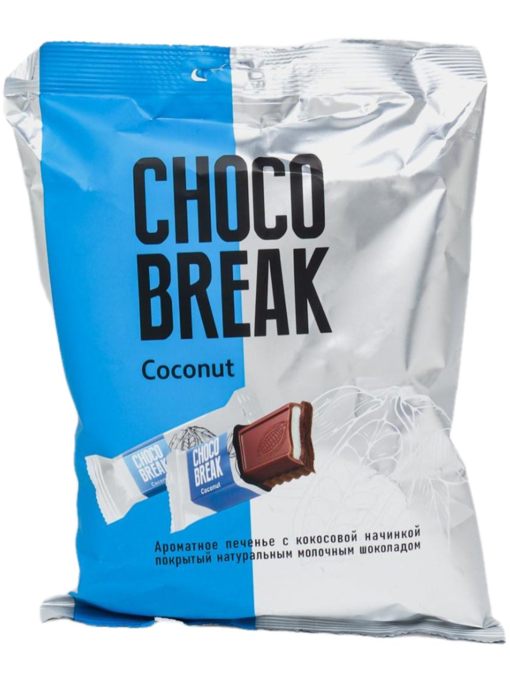 Печенье Choco Break глаз.со вкусом Кокоса 300гр