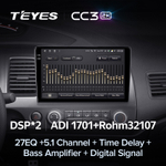 Teyes CC3 2K 10,2"для Honda Civic 8 2005-2012