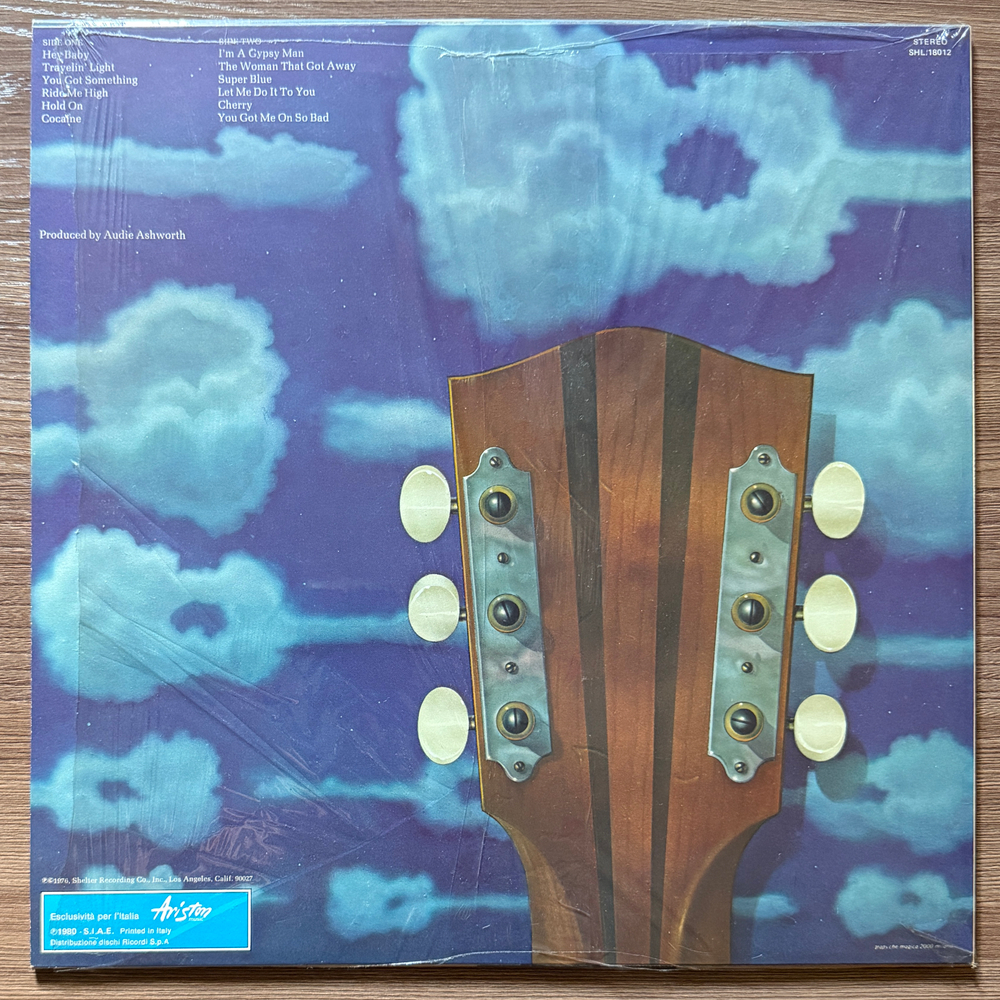 J.J. Cale ‎– Troubadour (Италия 1980г.)