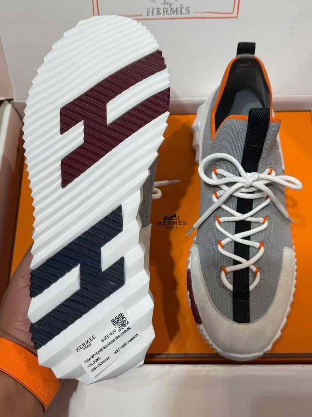 Кроссовки Hermes Slip-on Lift