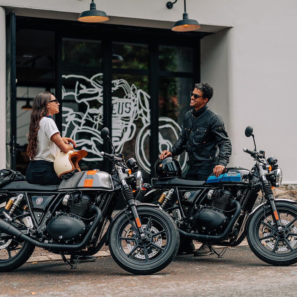 Royal Enfield Continental GT 650 Slipstream Blue (Black Alloy)
