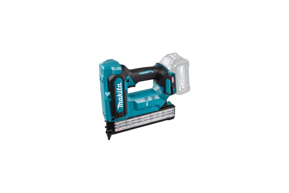 Гвоздезабиватель аккумуляторный Makita XGT 40В BL XPT, 18GA 15-40 мм,маг. до 100шт., защита от холостого выстрела, без АКБ и ЗУ FN001GZ