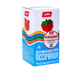 Радужный песок 4 цв. по 80 гр. (Lori)