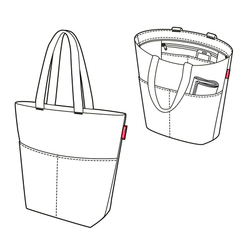 Сумка Сityshopper 2 glencheck red