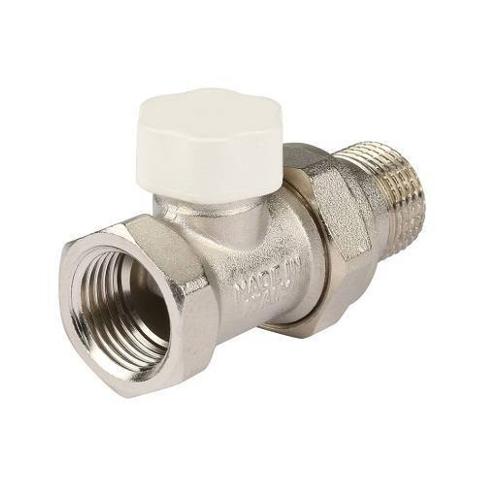 Клапан балансировочный прямой STOUT - 3/4" (ВР/НР-американка, PN10, Tmax 120°C)