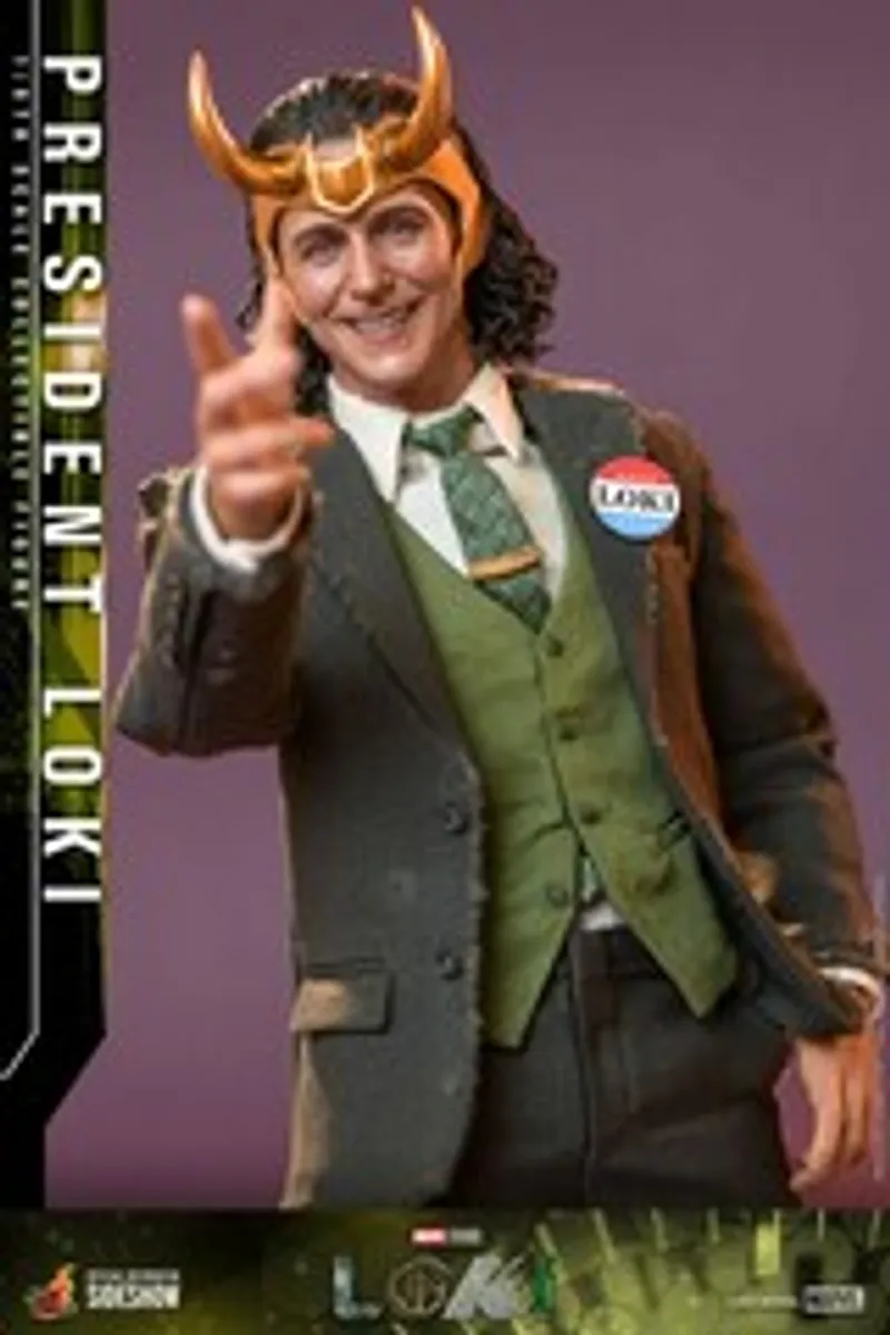 Фигурка Hot Toys Marvel Loki: President Loki (Бамп)