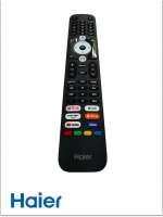 Оригинальный голосовой беспроводной пульт дистанционного управления Smart TV с Bluetooth и микрофоном для умных телевизоров Haier, Candy, HEC 0530086355 (0530073715, 0530081397, HTR-U32R, U32R, HBT077, 3267425006, 209170548)