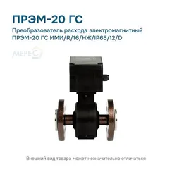 Преобразователь расхода электромагнитный ПРЭМ-20 ГС ИМИ/R/16/НЖ/IP65/12/D