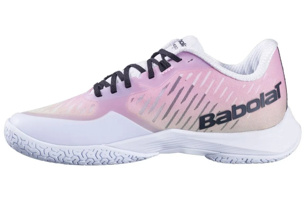 Женские кроссовки для бадминтона/сквоша Babolat Shadow Tour 5 - pink/green