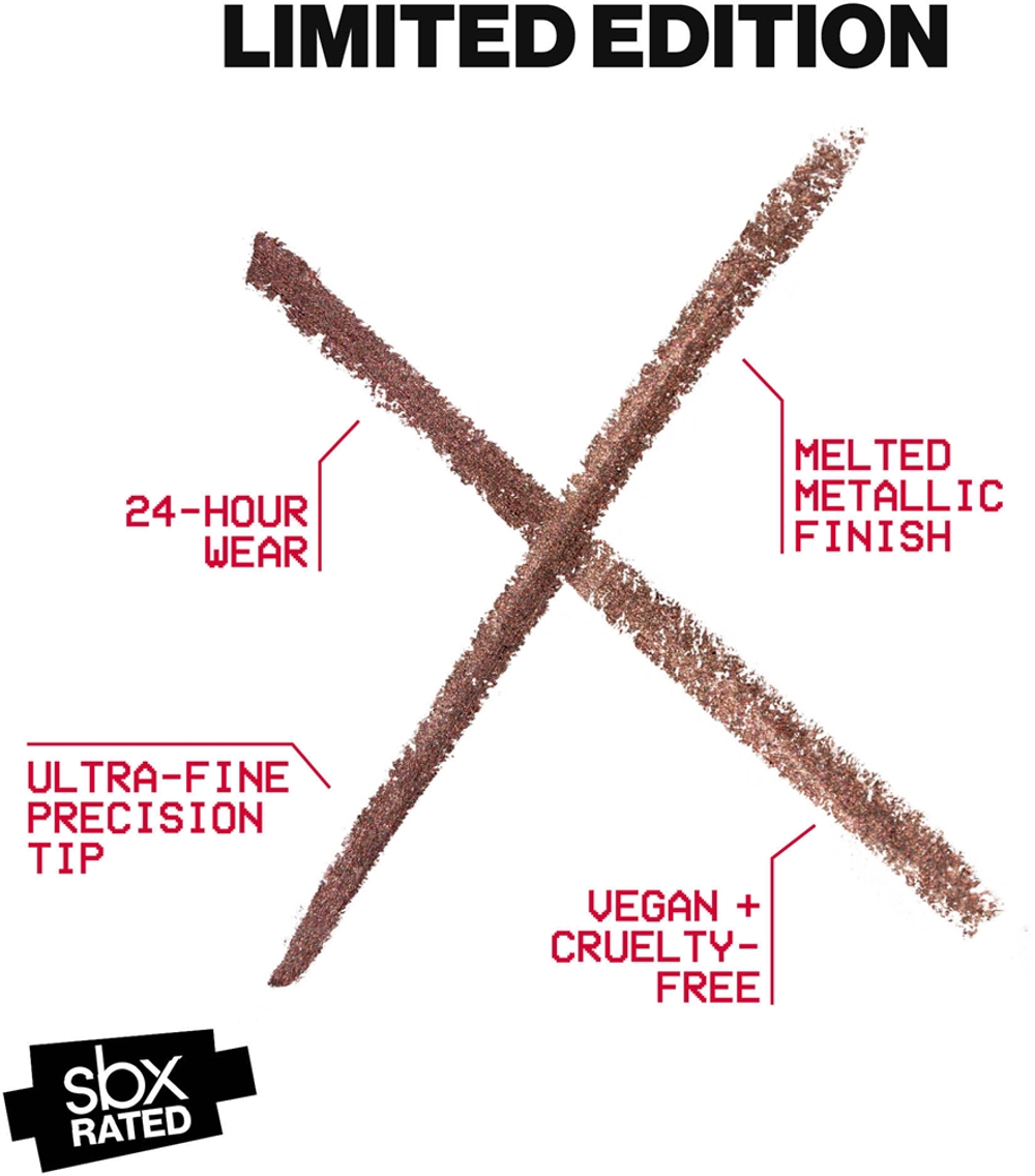Smashbox Metallic Eyeliner - Металлический подводка для глаз оттенок Molten, 0 g