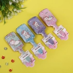 Расческа массажная «Baby House Boom», микс 4 вида Единорожки, 20*6,5см