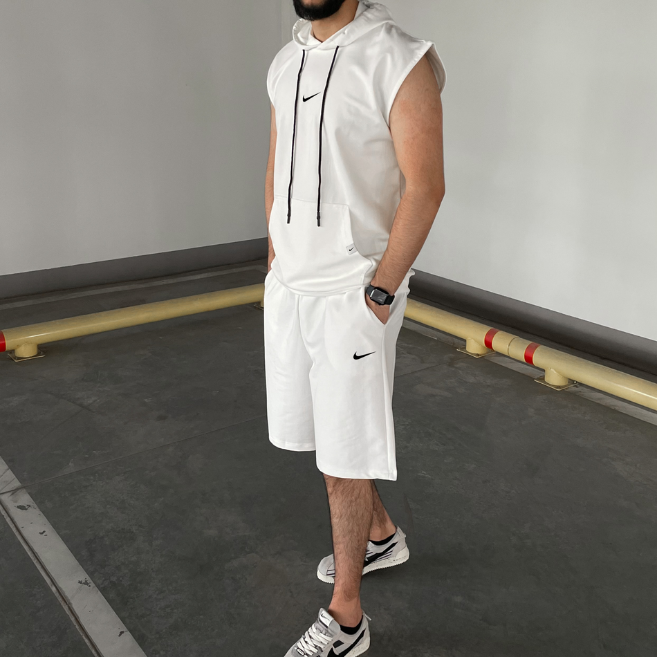 Костюм NIKE Майка/Шорты (бел.)