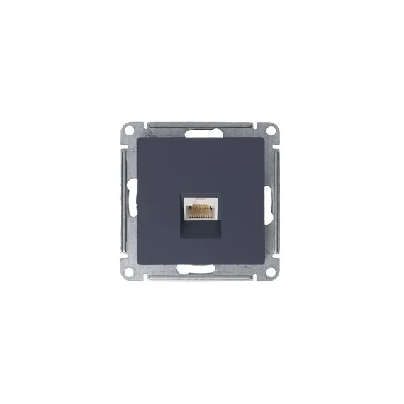 Розетка компьютерная RJ45 Cat 5e Systeme Electric AtlasDesign Грифель ATN000783