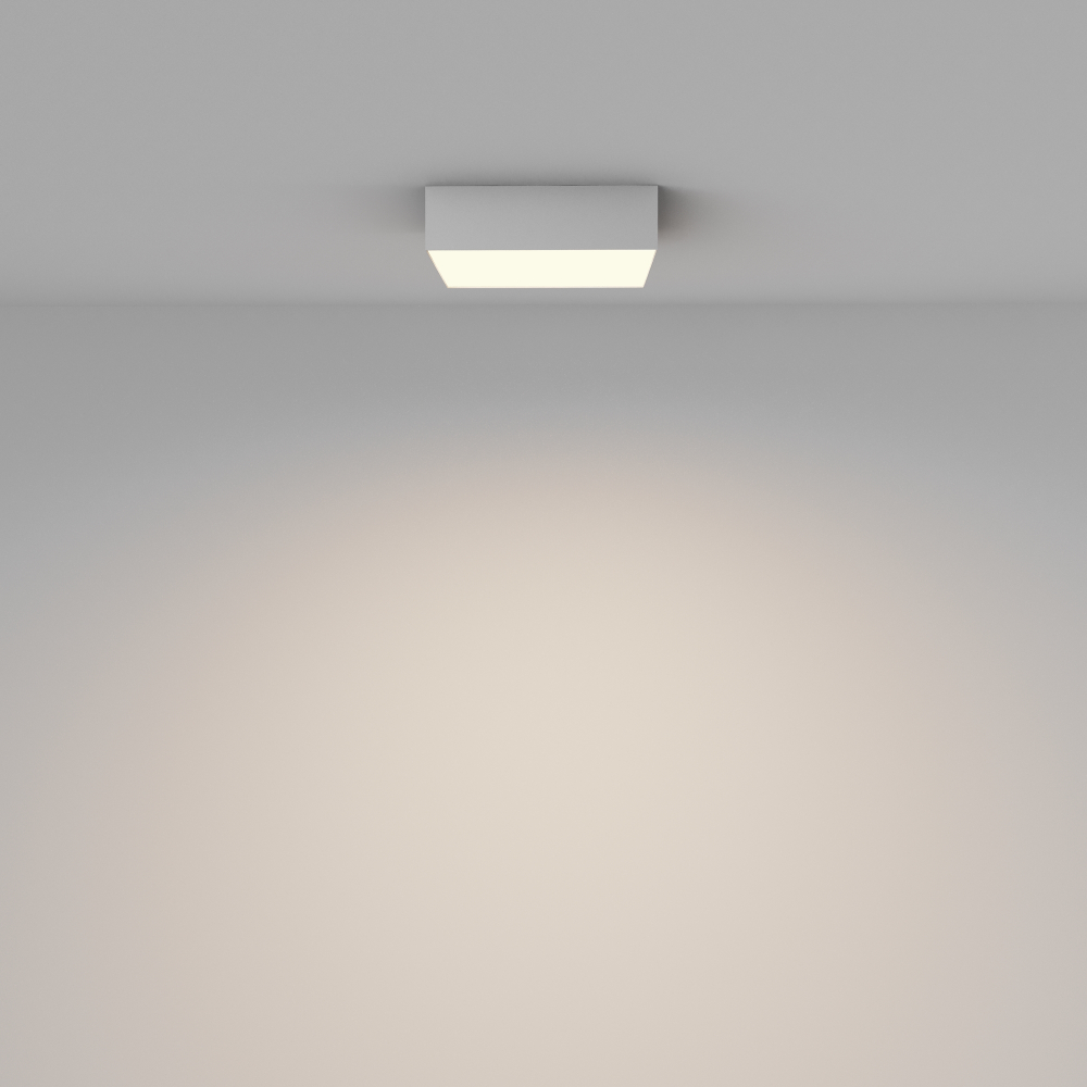Потолочный светодиодный светильник Maytoni Zon C032CL-24W3K-SQ-W