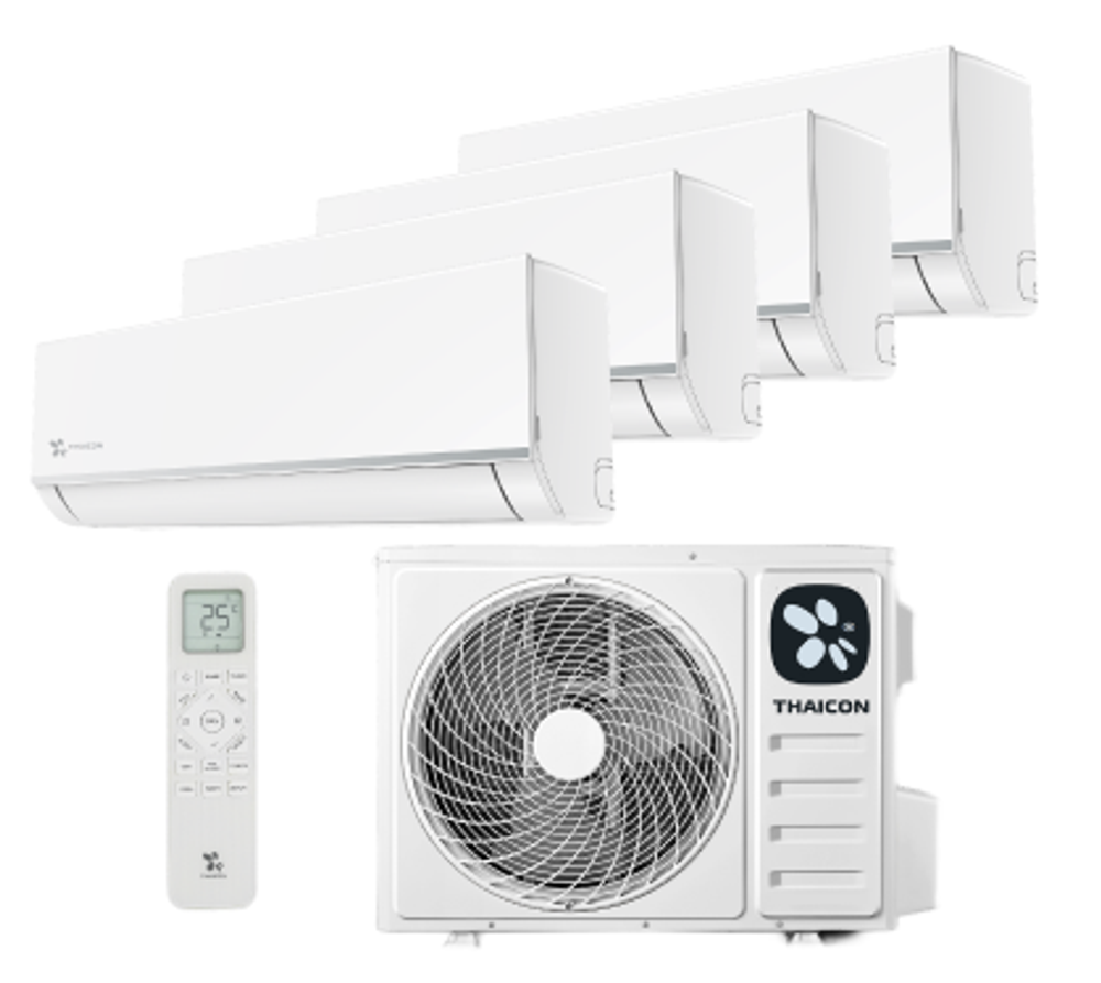 Мульти сплит-система Thaicon Comfort Plus на 4 комнаты (25+25+25+25)