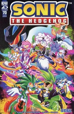 Sonic The Hedgehog Vol 3 #70 (Cover B)
