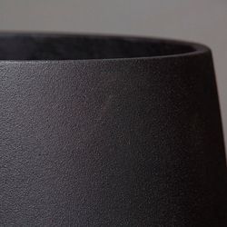 Кашпо BOWL NERO D52 H29