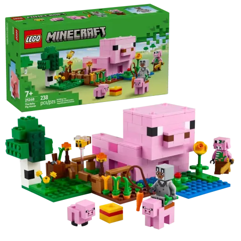 Конструктор LEGO Minecraft 21268 Домик для поросят