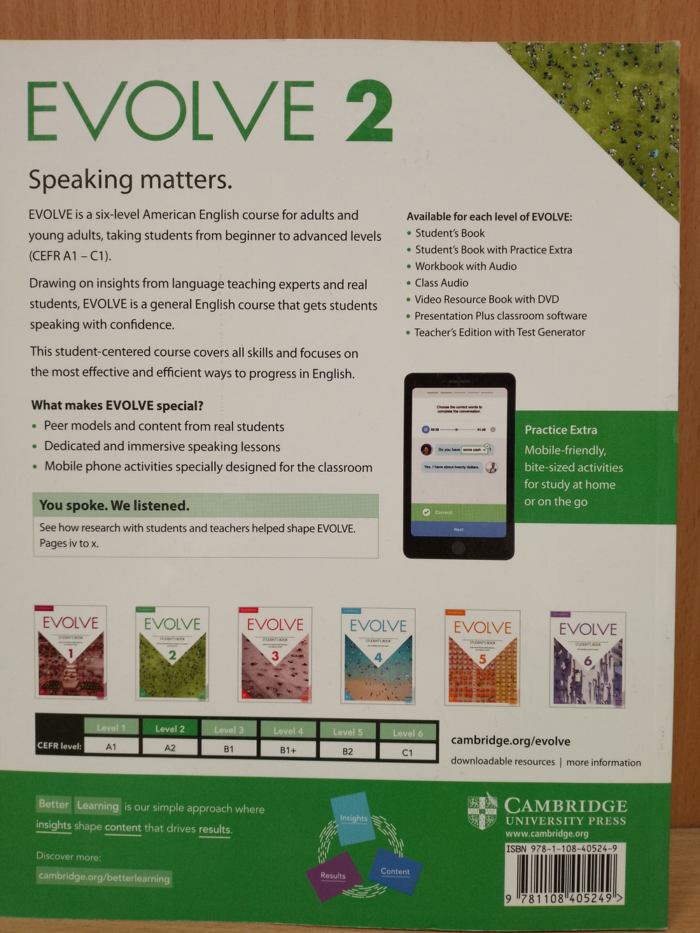 Evolve 2 Student's Book