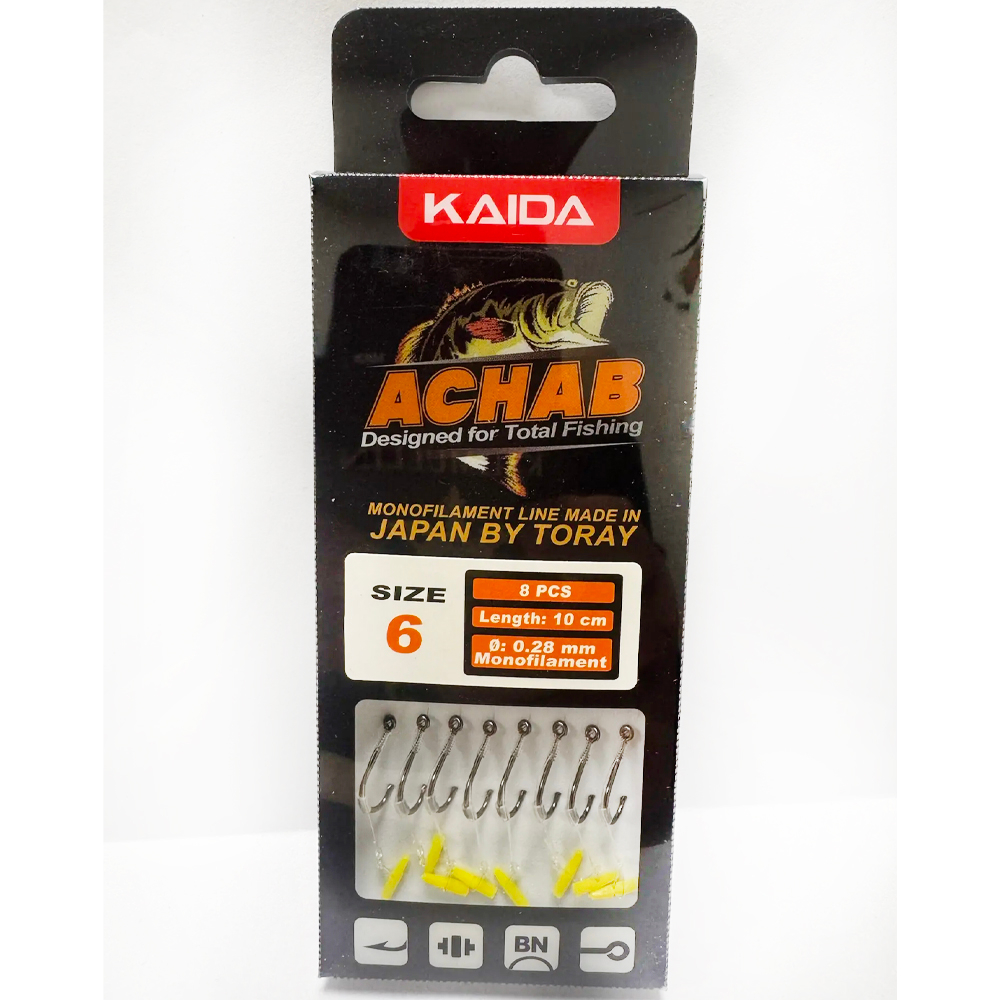 Крючки KAIDA ACHAB FMB01NC-06