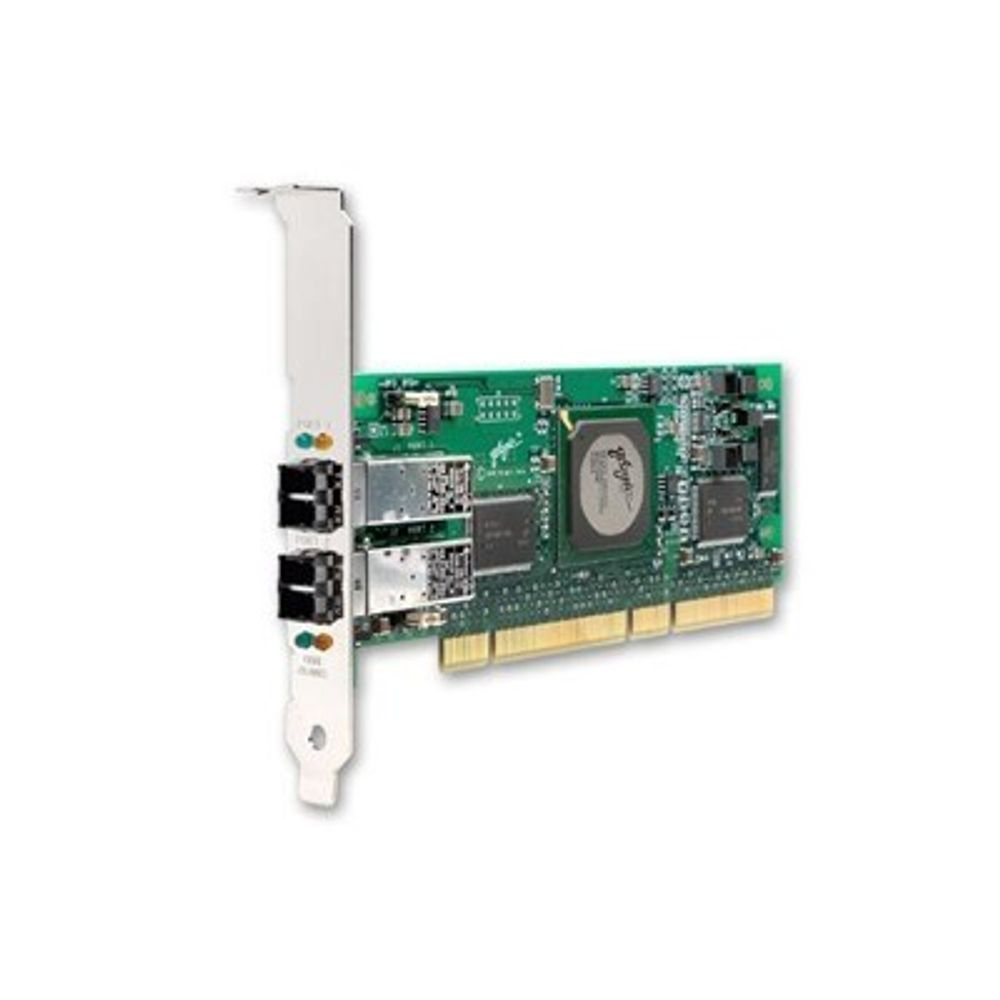 Контроллер QLogic 2Gb DP FC HBA, 133MHZ PCI-X, LP, LC multi-mode optic QLA2342L-CK