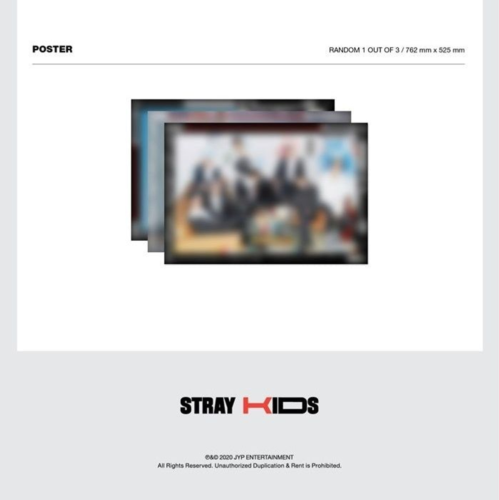 Альбом Stray Kids - Go (Go Live) 1st Album 3 Version SET