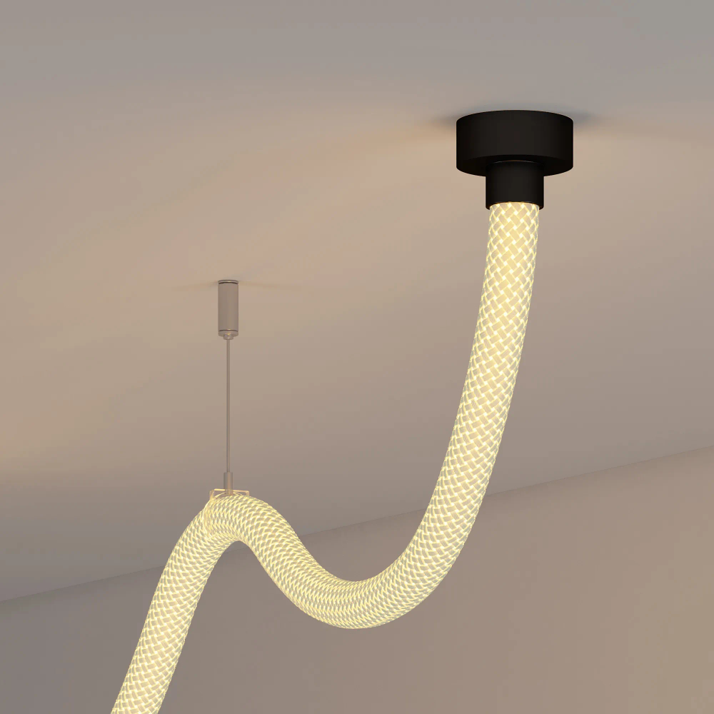 Силиконовый профиль WPH-FLEX-ROPE-D22-360deg-S8-10m WHITE (Arlight, Силикон) 053828