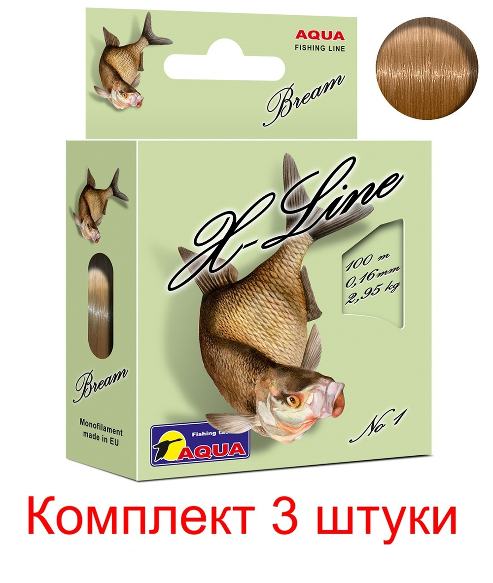 Полиэстровая леска X-Line Bream (Лещ) 0,18 мм 1 шт