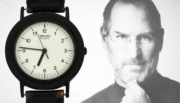 Любимые часы Seiko Стивена Джобса проданы на аукционе за 42500$.