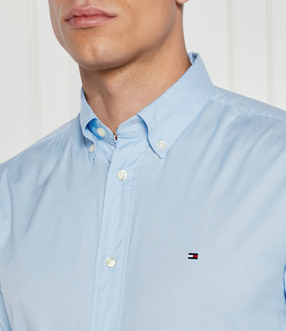 Рубашка FLEX POPLIN Tommy Hilfiger - голубой(MW0MW33809)