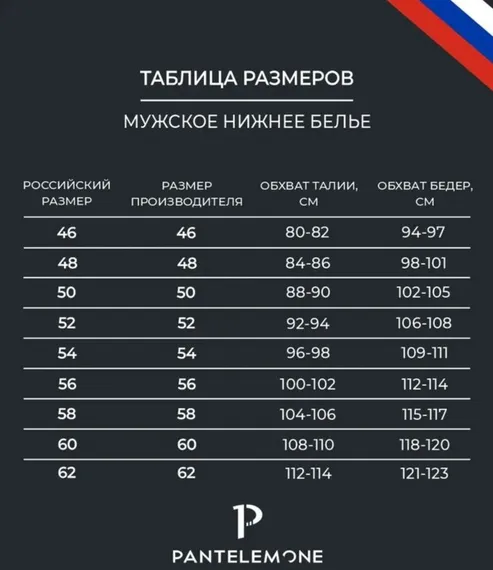 Трусы мужские боксеры удлинённые Pantelemone PMHL-139K, темно-синий (50)